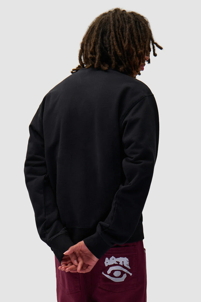 Arte - Sweat col ras de cou avec oeil Noir