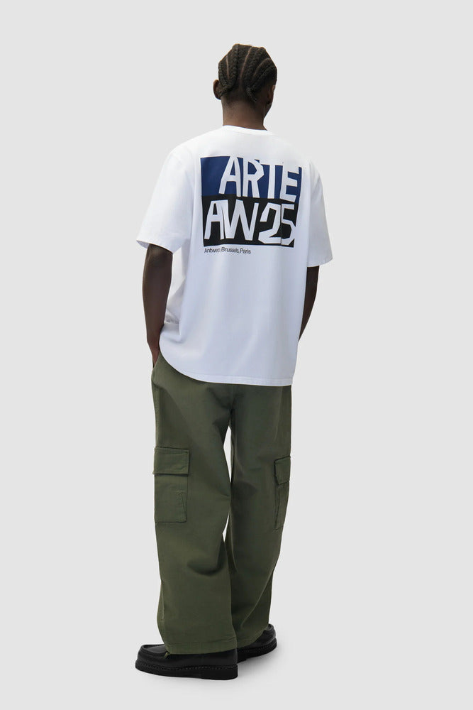 Arte - T-shirt imprimé à découpes Blanc