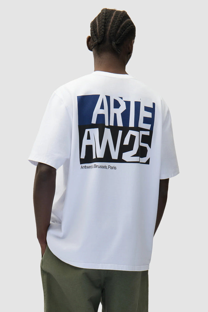Arte - T-shirt imprimé à découpes Blanc