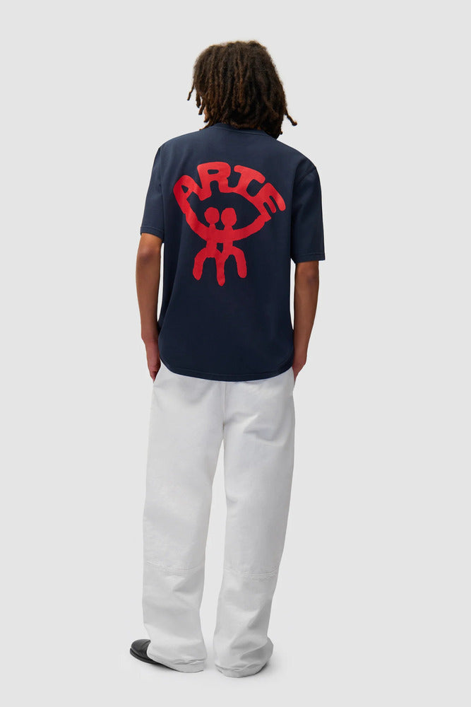Arte - T-shirt Together Marine