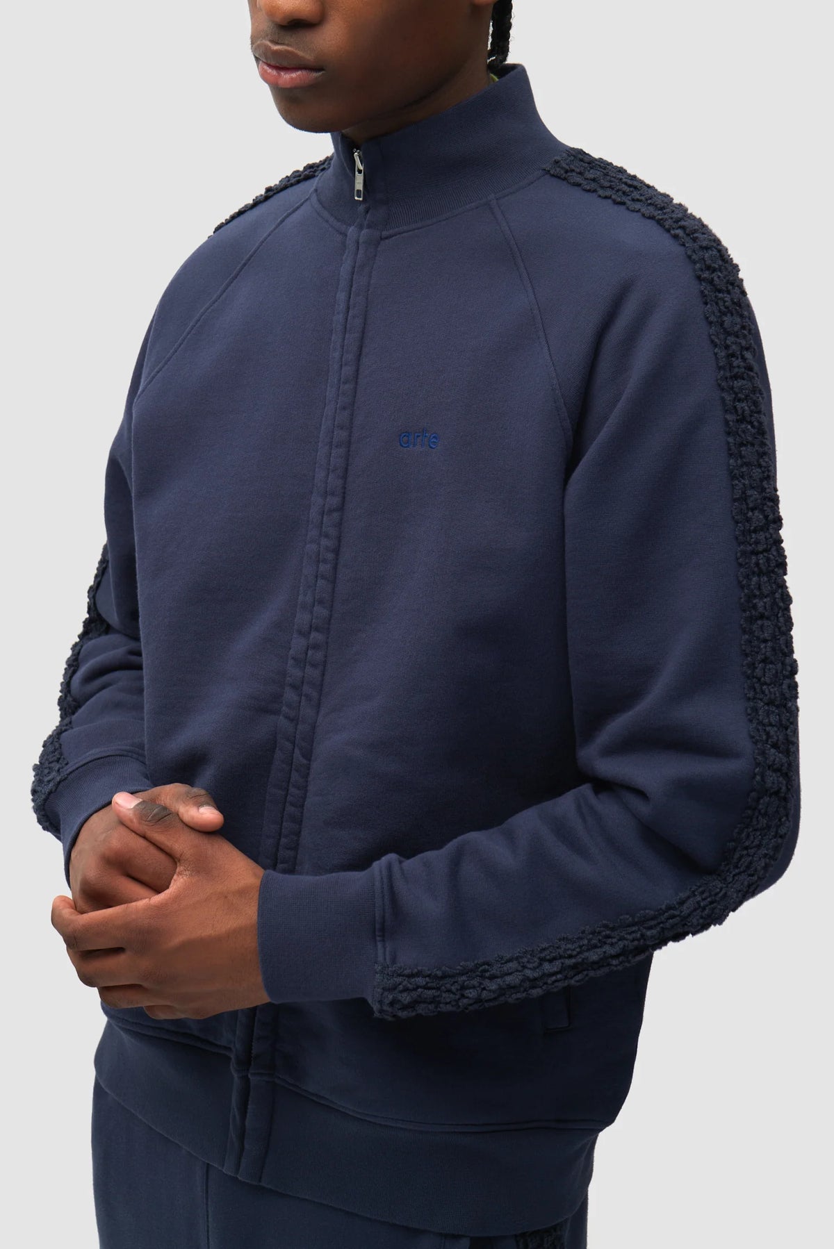Arte - Veste Flora Trim Track Navy