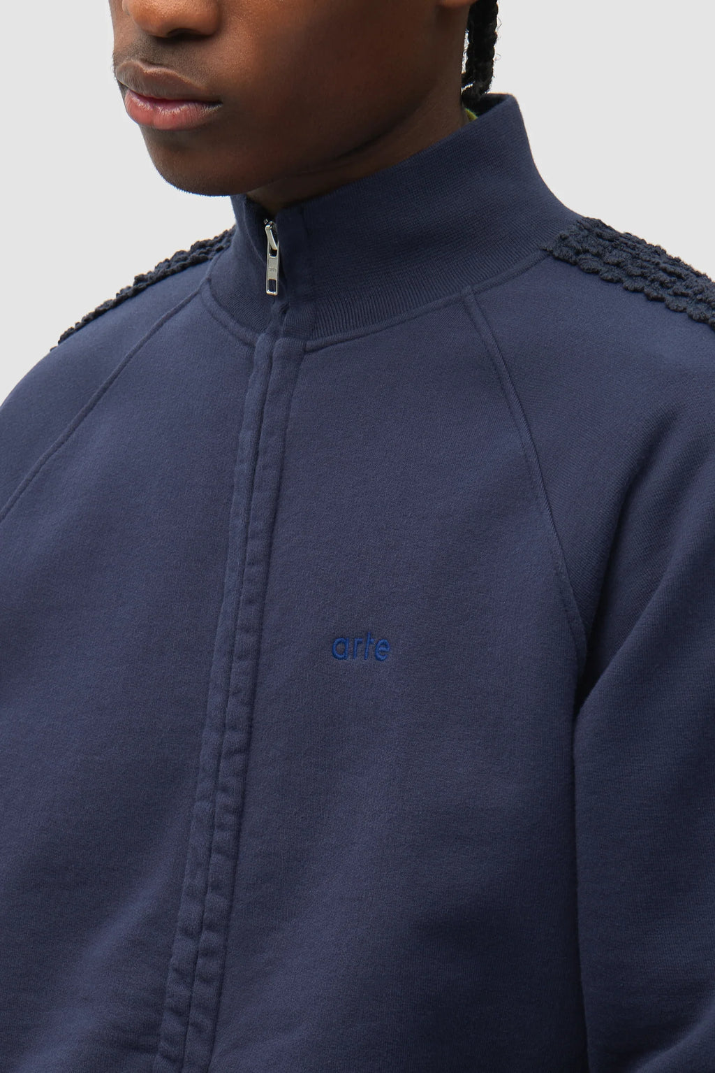 Arte - Veste Flora Trim Track Navy