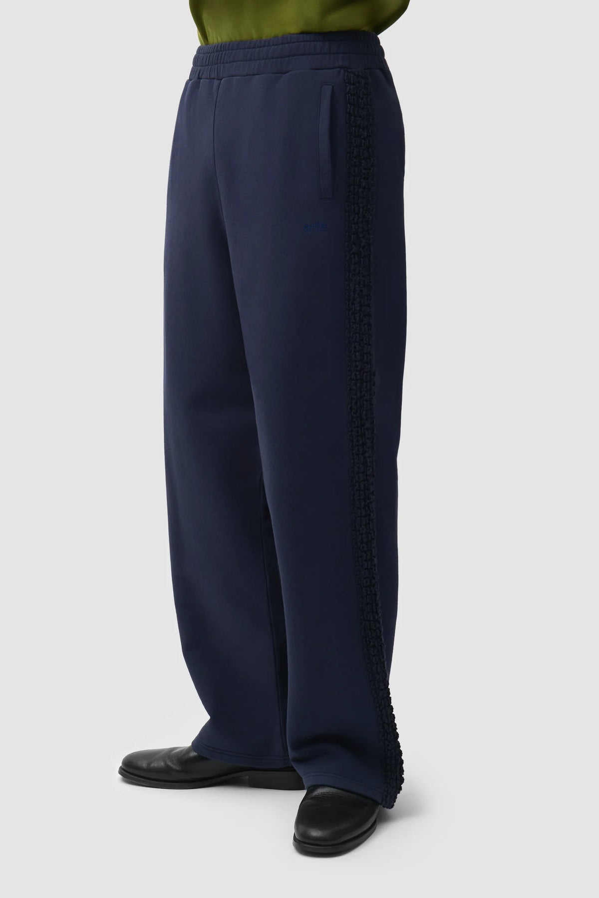 Arte - Pantalon Flora Trim Track Navy