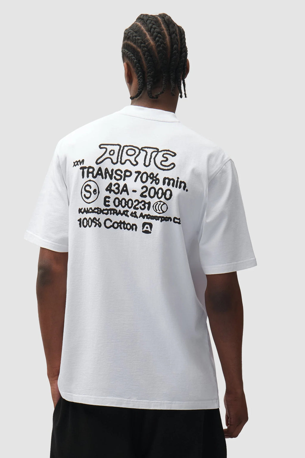 Arte - Tee-shirt Serial Stamp Blanc