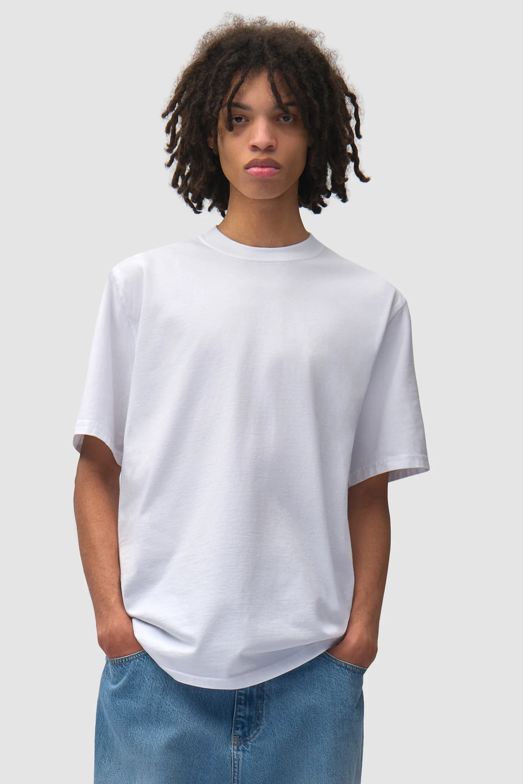 Arte - T-shirt Pink Serial White