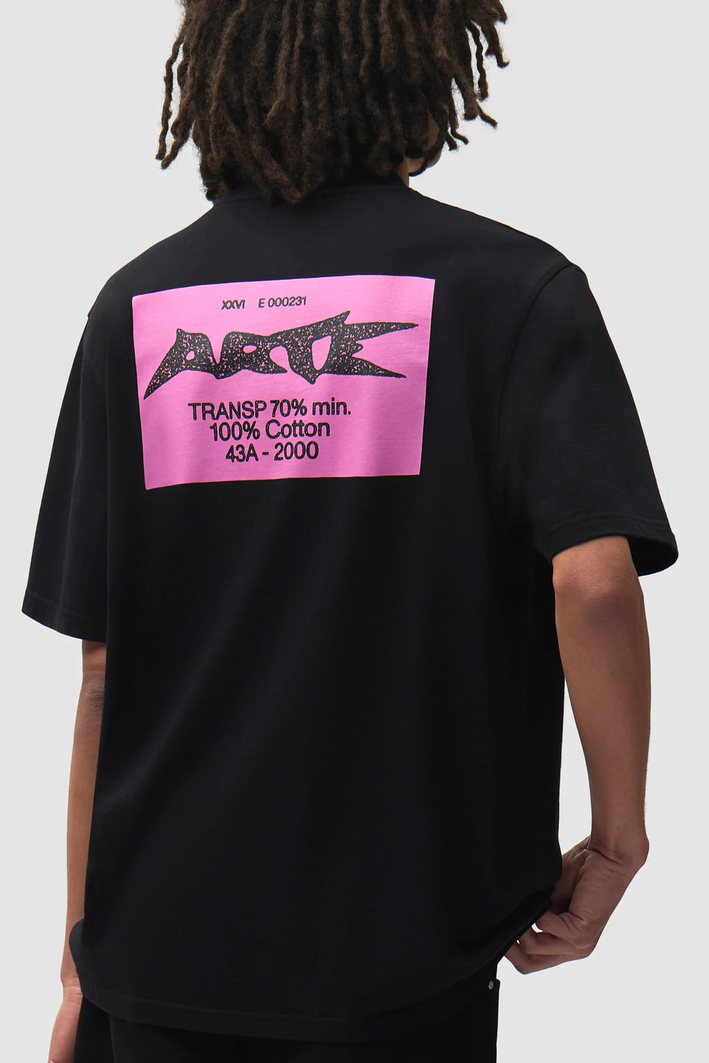 Arte - T-shirt Composition Black