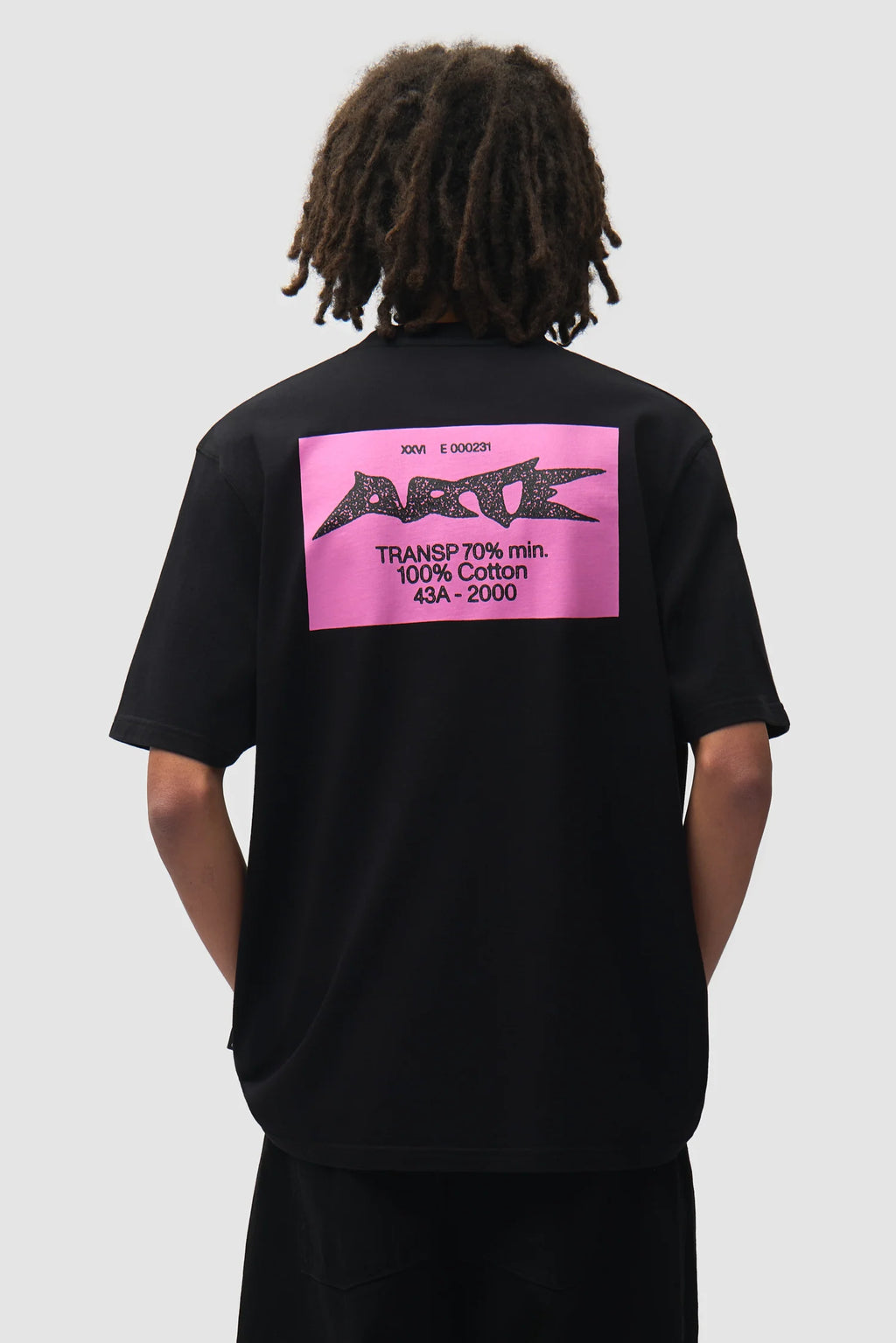 Arte - T-shirt Composition Black