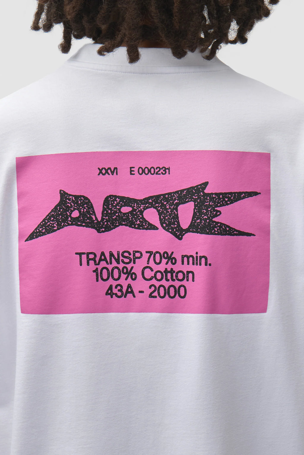 Arte - T-shirt Composition White