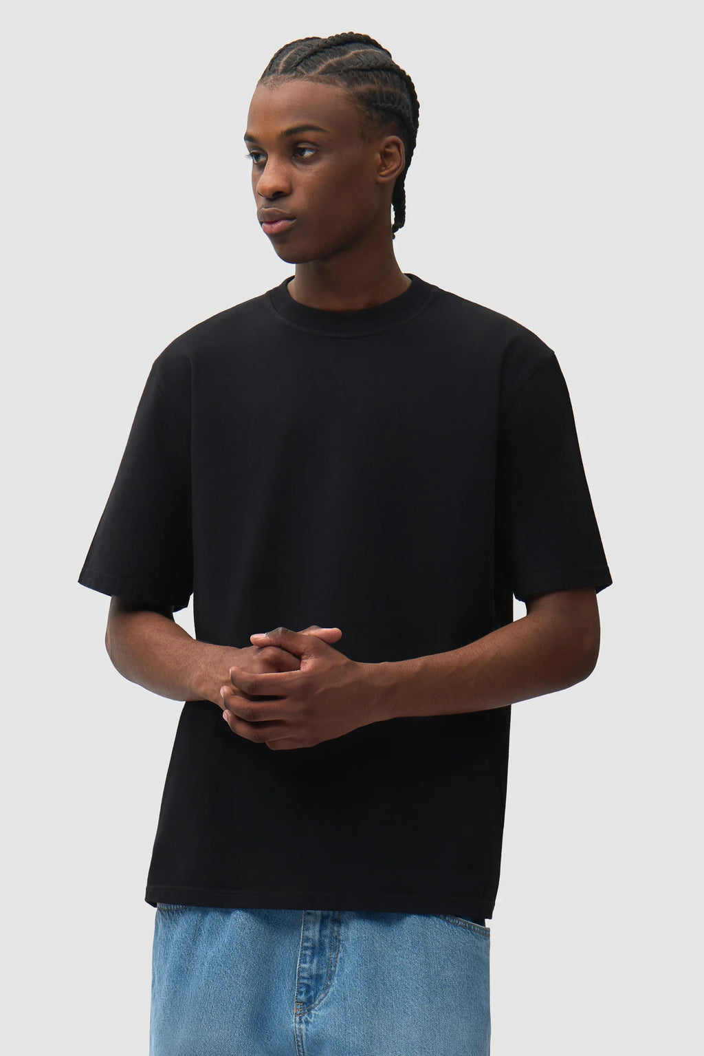 Arte - T-shirt Tricolor Serial Black