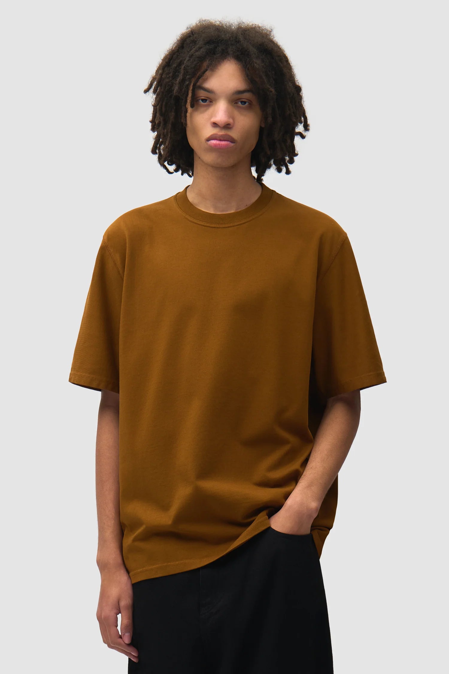 Arte - T-shirt Tricolor Serial Marron