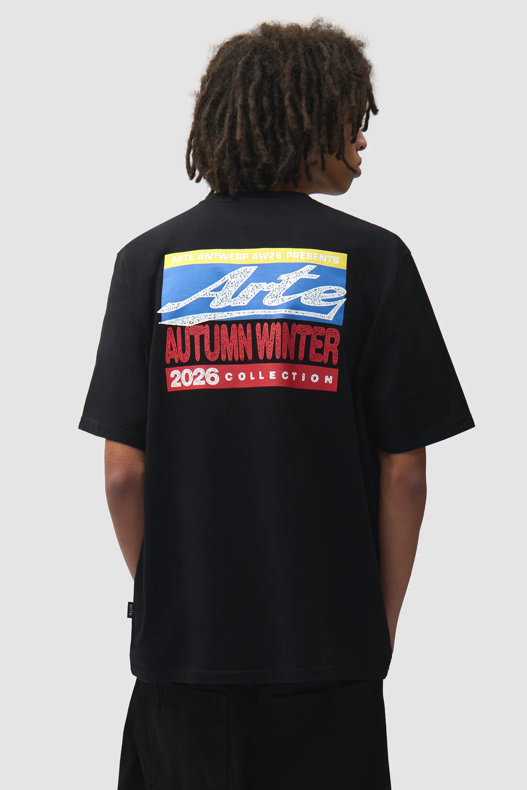 Arte - T-shirt Mural Black