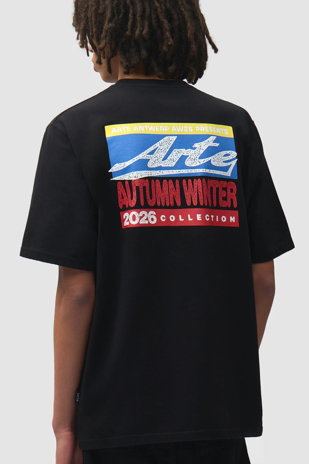 Arte - T-shirt Mural Black