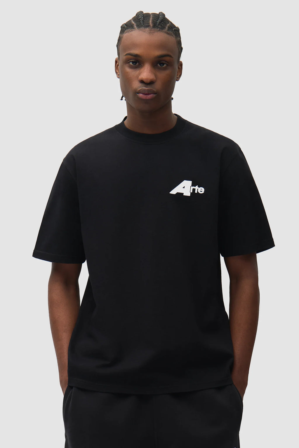 Arte - T-shirt Big A Black