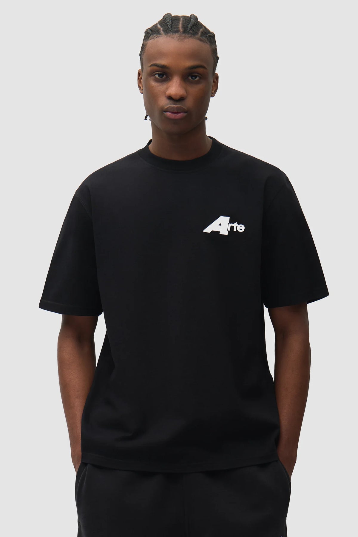 Arte - T-shirt Big A Black