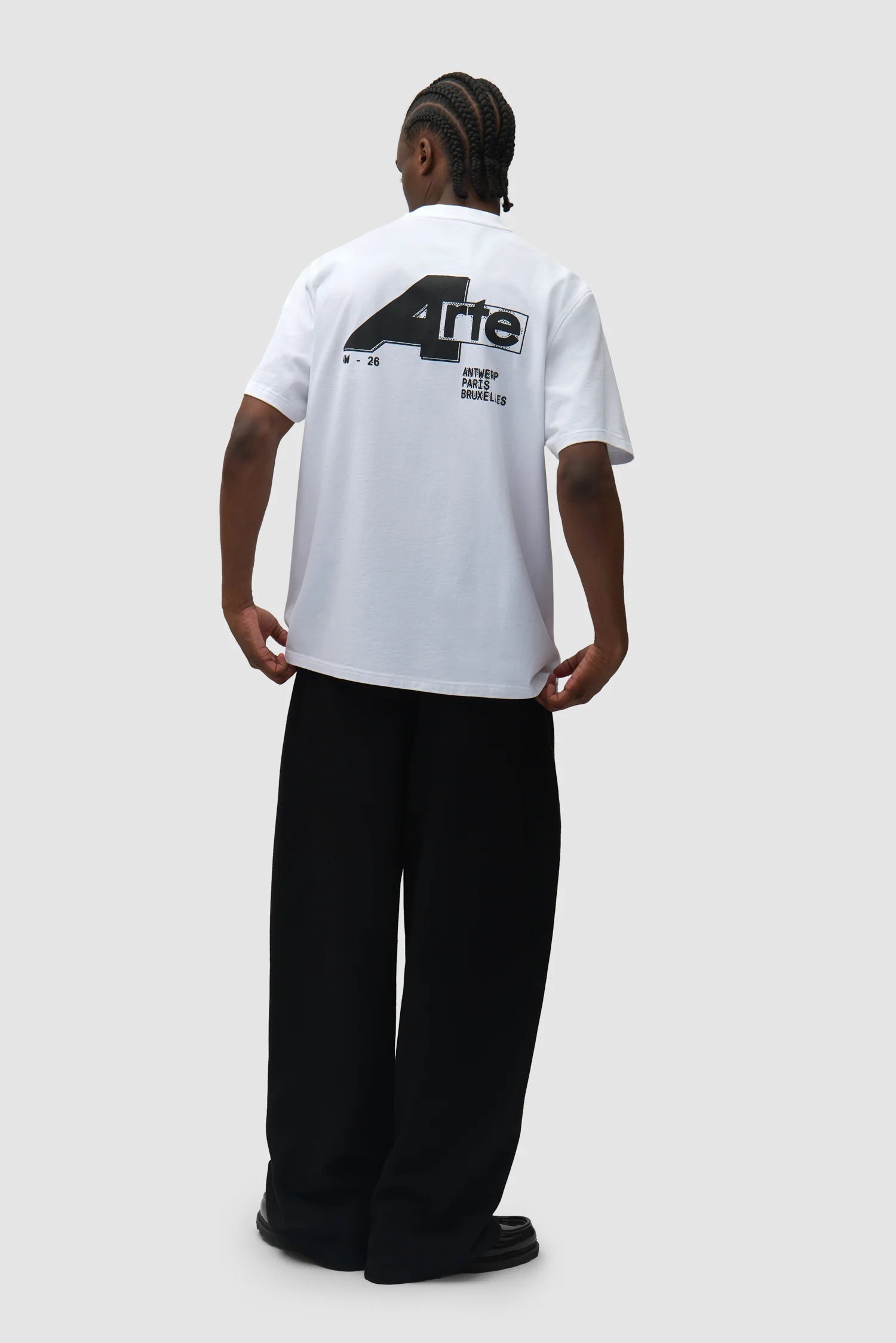 Arte - T-shirt Big A White