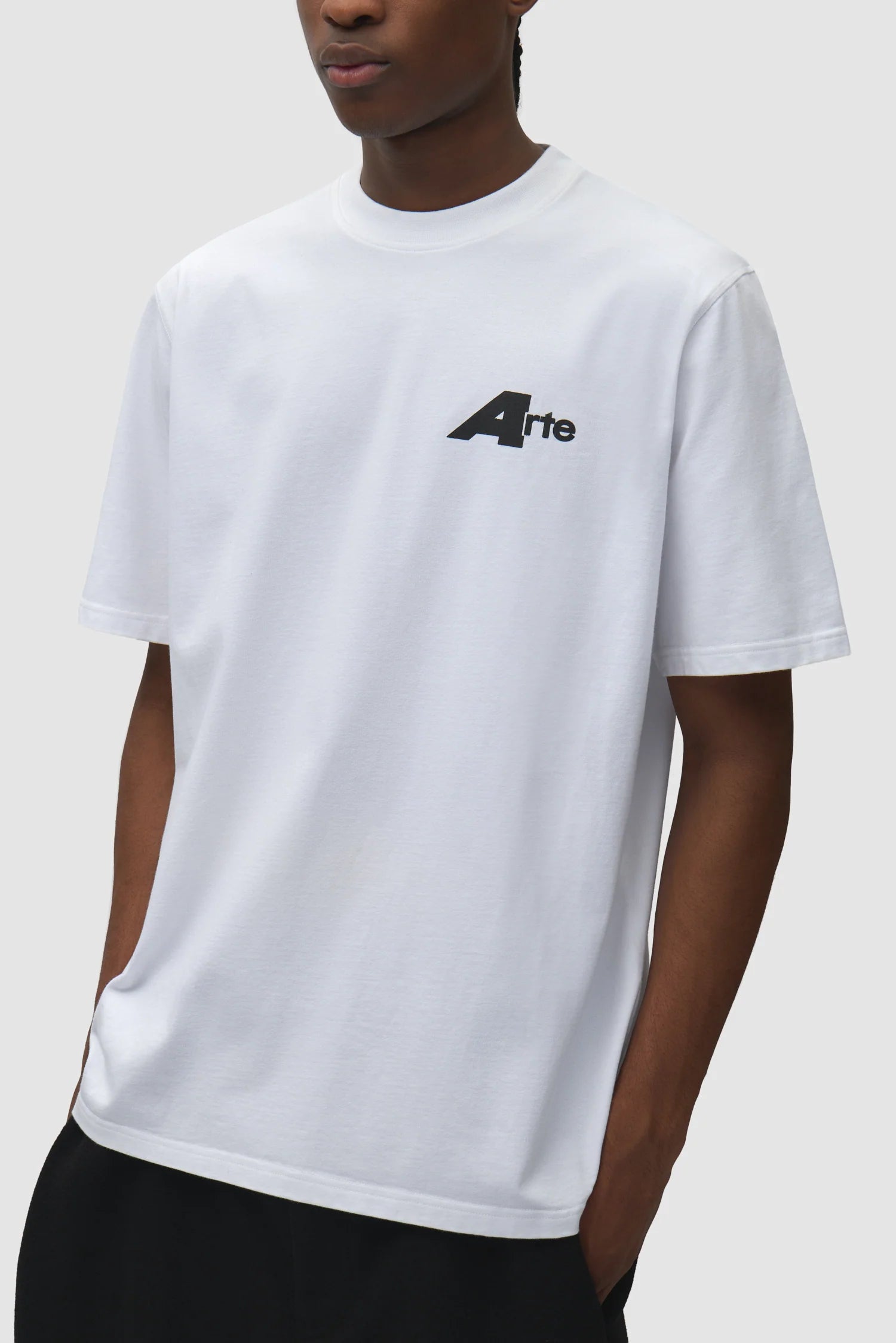 Arte - T-shirt Big A White