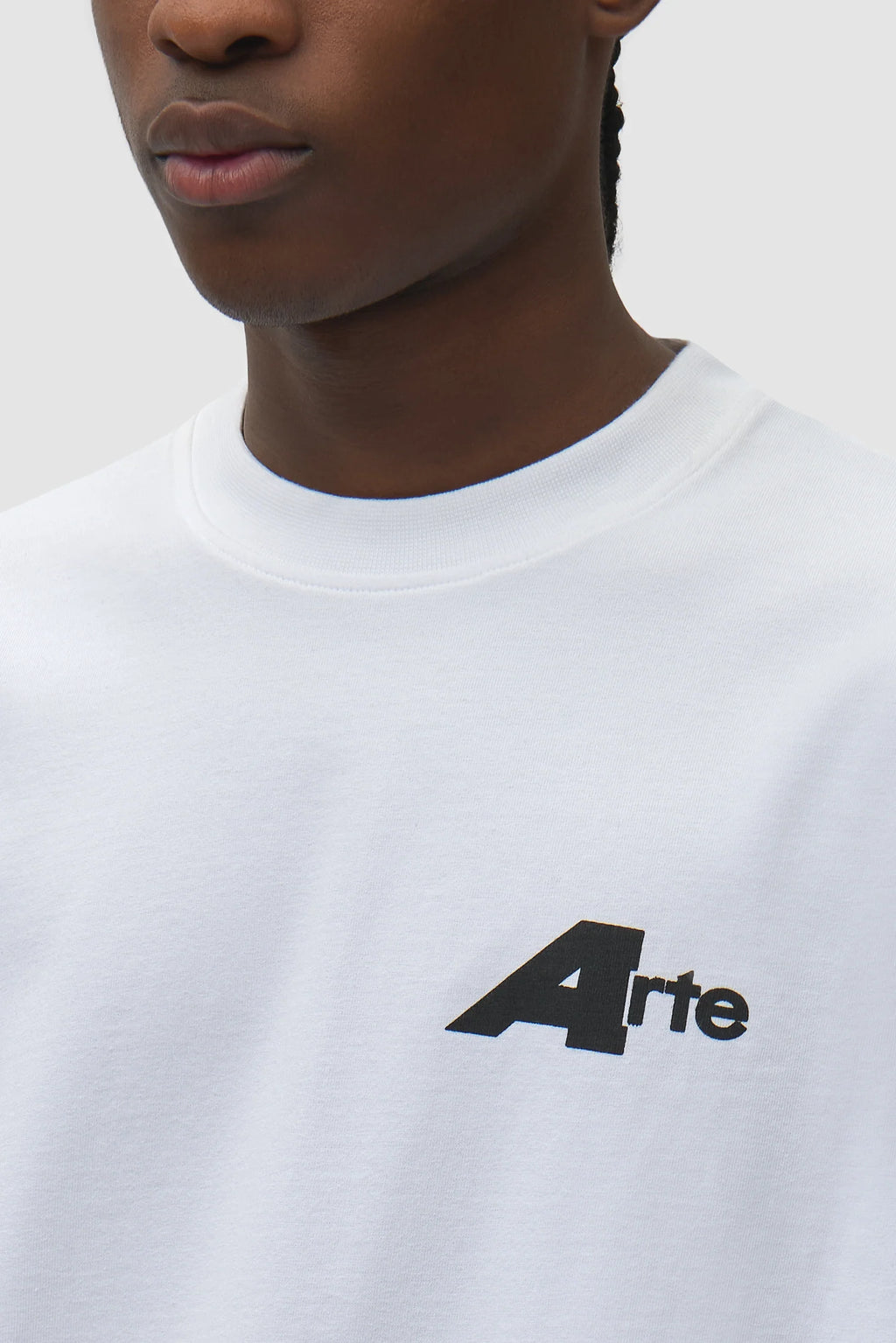 Arte - T-shirt Big A White