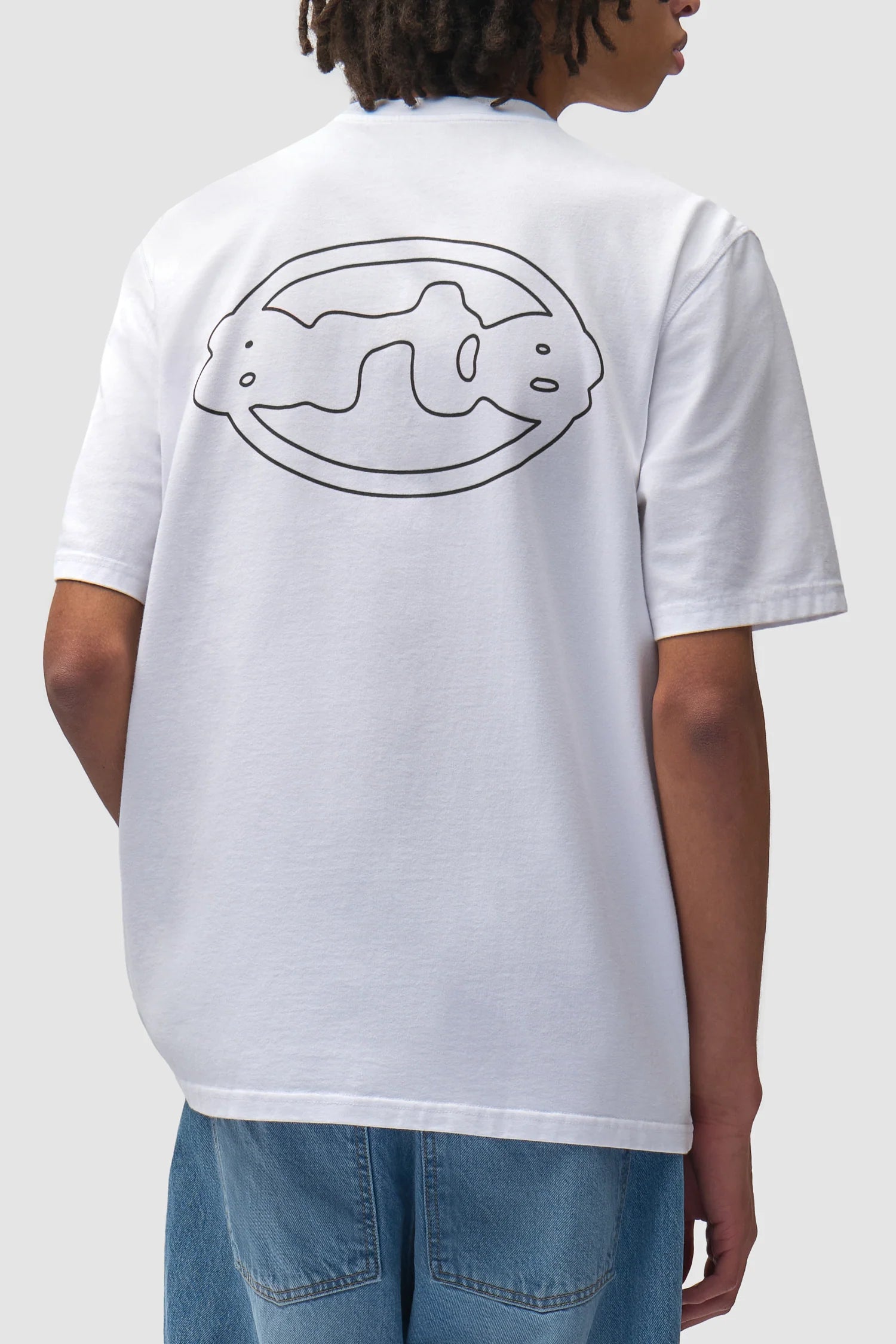 Arte - T-shirt Emblem White