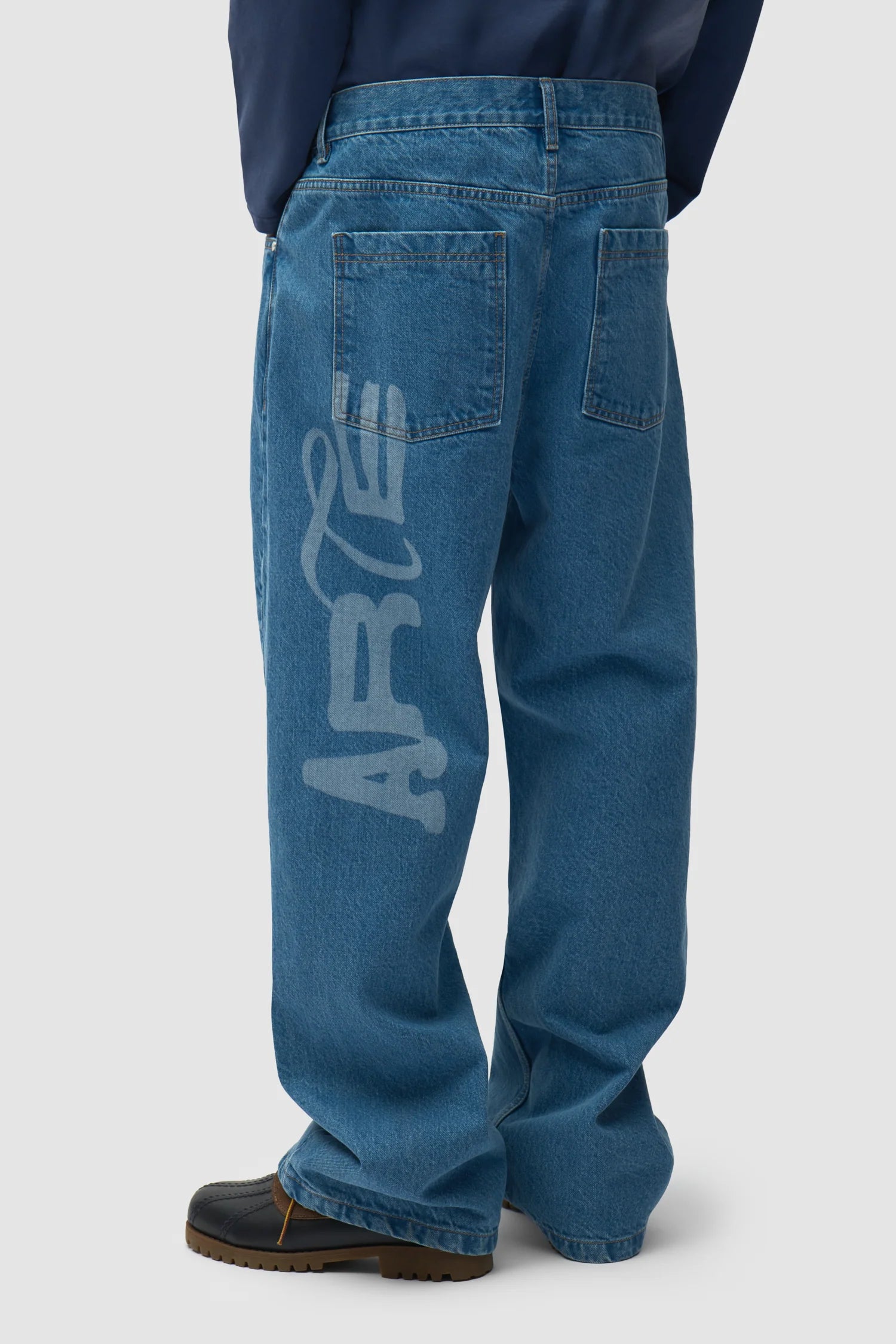 Arte - Jean Stencil Uniform Denim Bleach