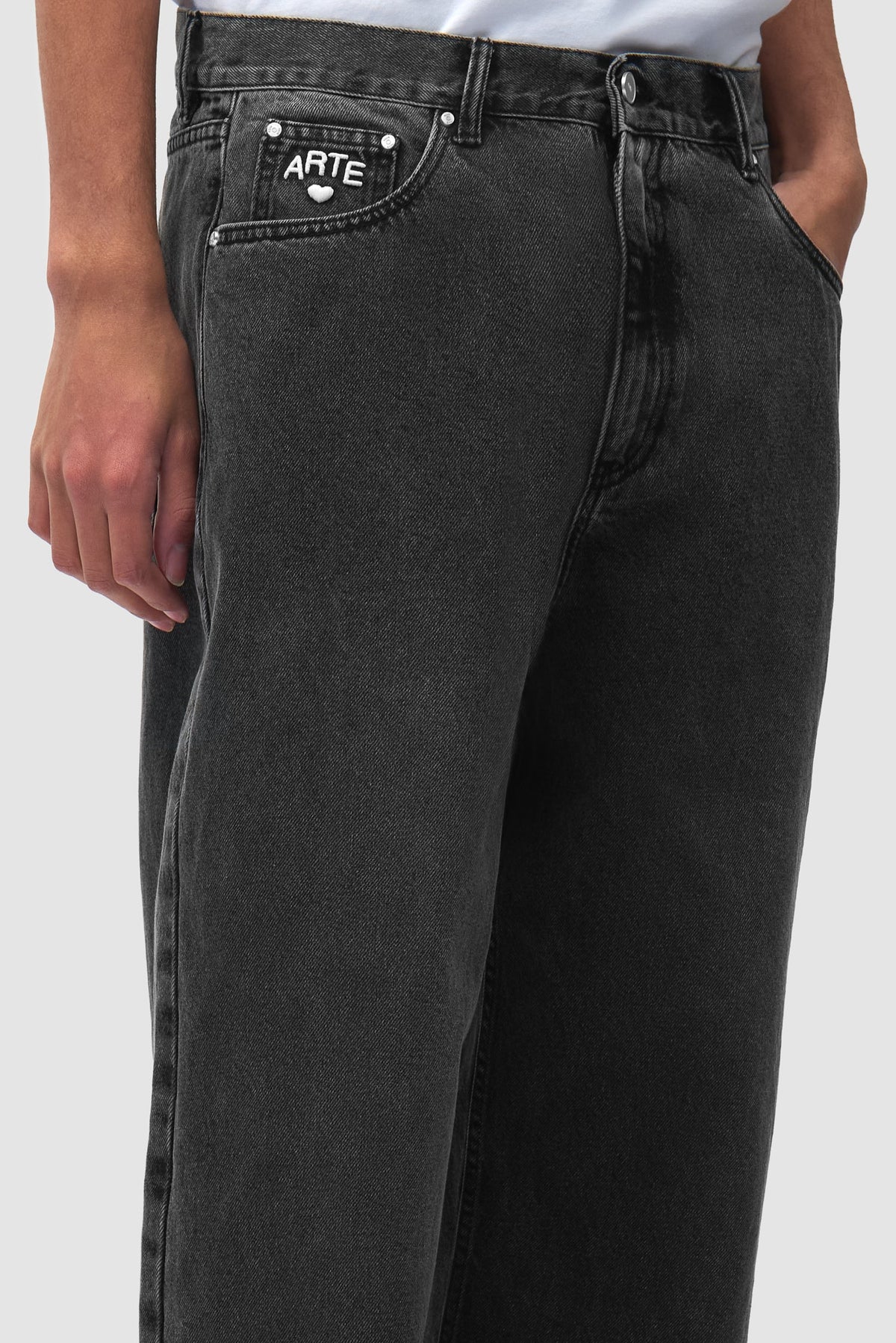 Arte - Jeans Cor uniform Denim Black