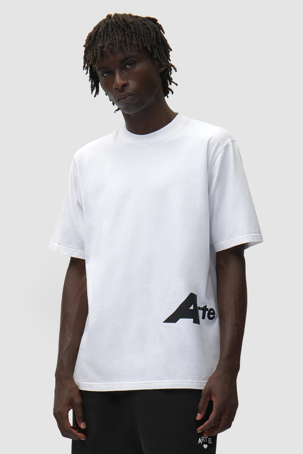 Arte - Tee-shirt Big A Side Blanc