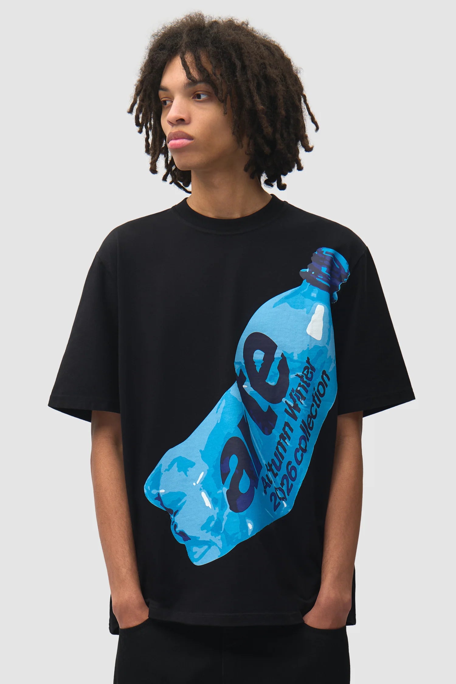 Arte - T-shirt Single Use Black