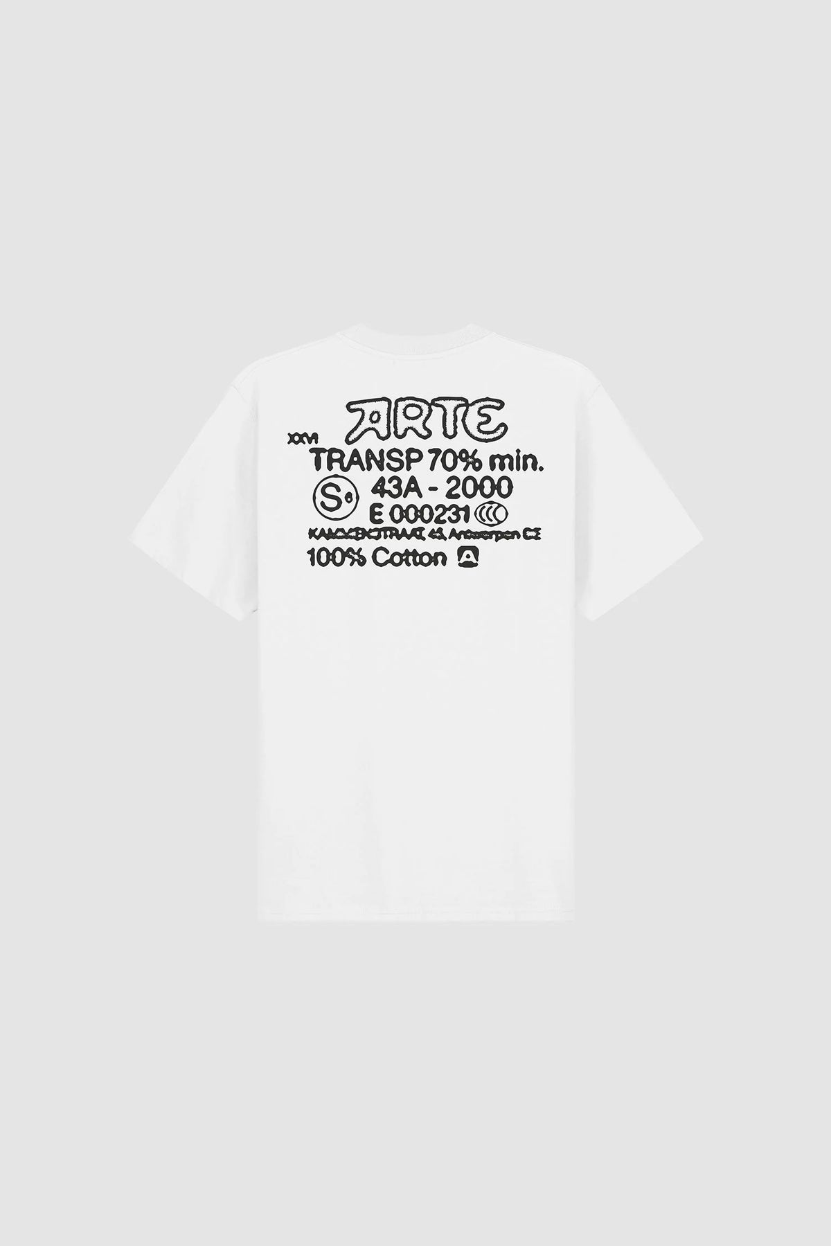 Arte - Tee-shirt Serial Stamp Blanc