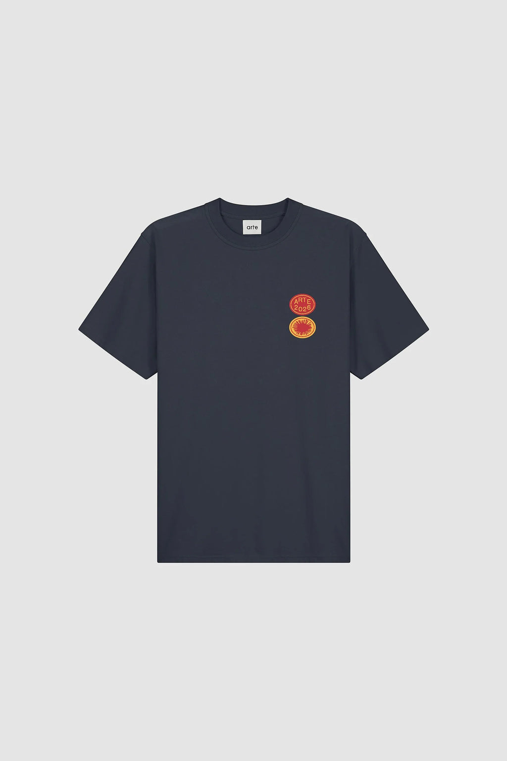 Arte - Tee-shirt Sun Stamp Navy