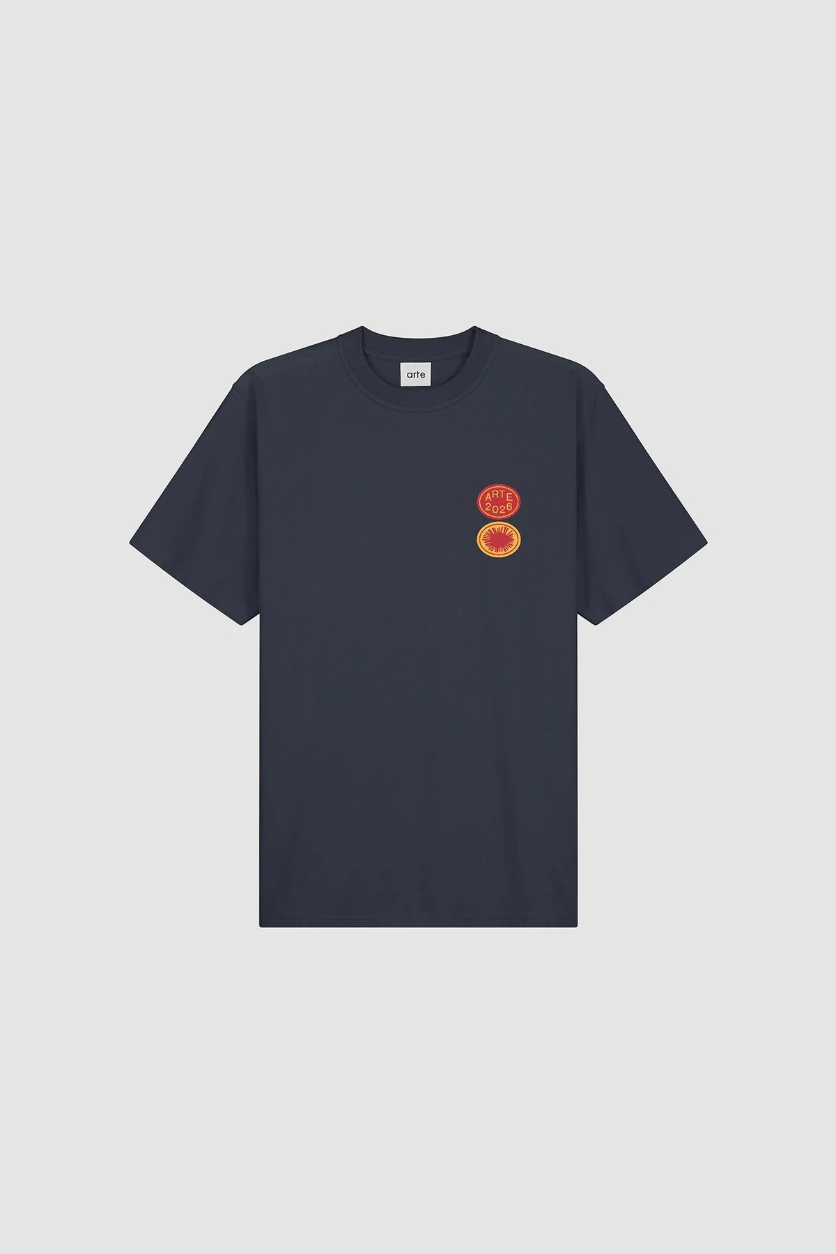 Arte - Tee-shirt Sun Stamp Navy