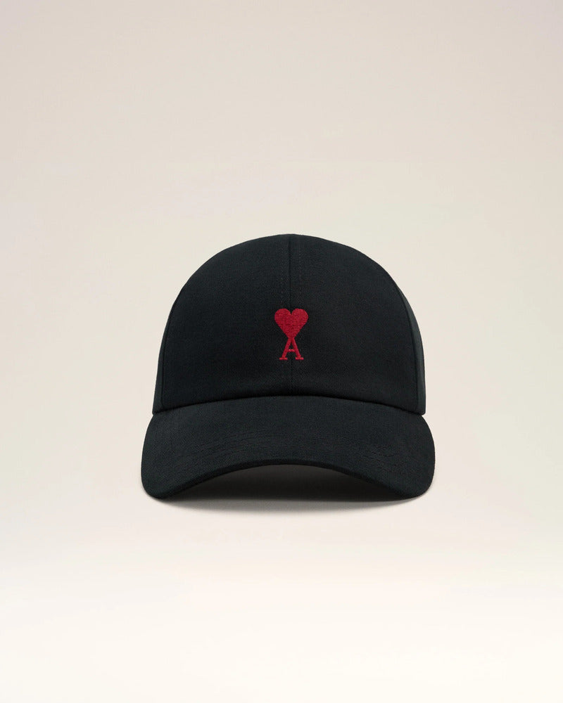 AMI - Casquette broderie Ami de Coeur Noir