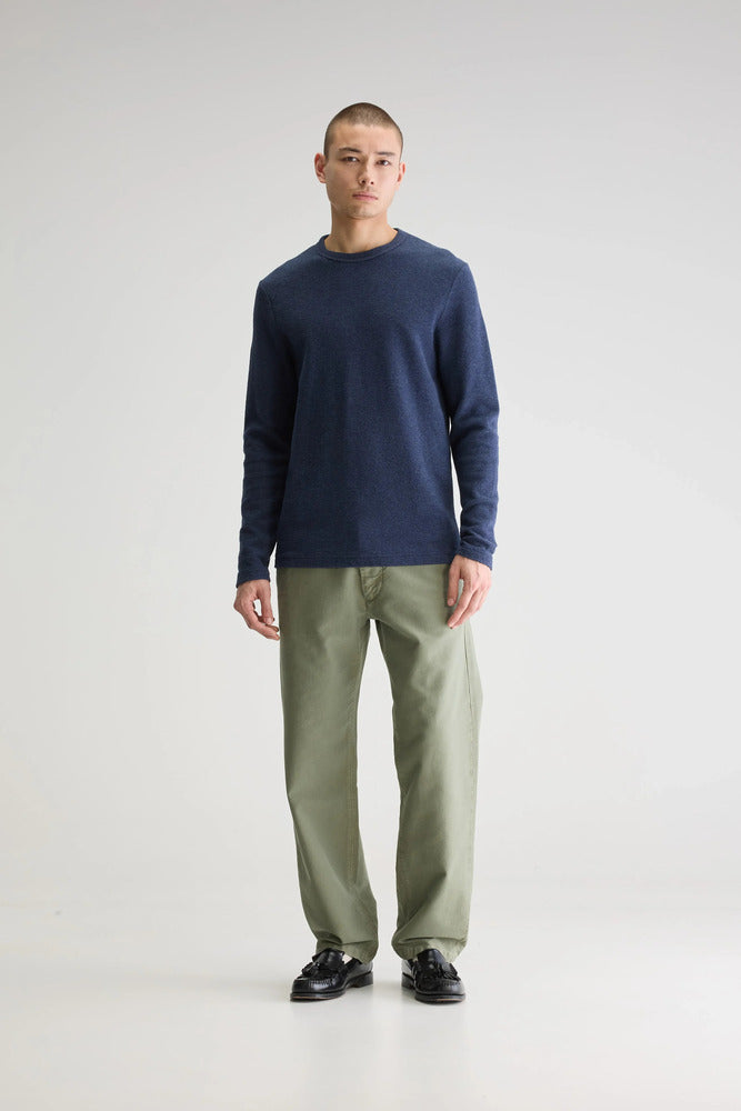 Bellerose - T-shirt Fresh manches longues Océan