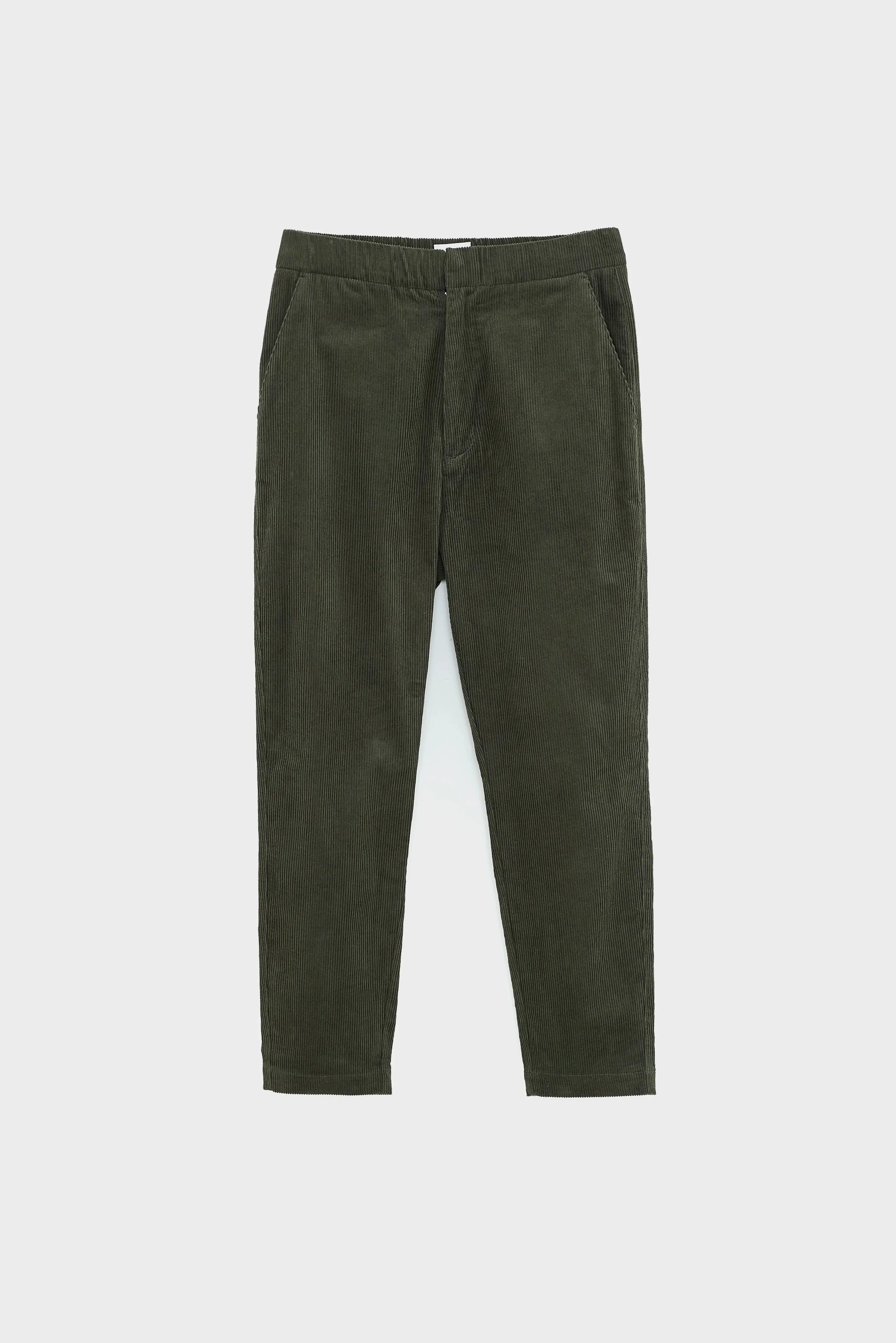 Bellerose - Pantalon en velours Paynt Dark Olive