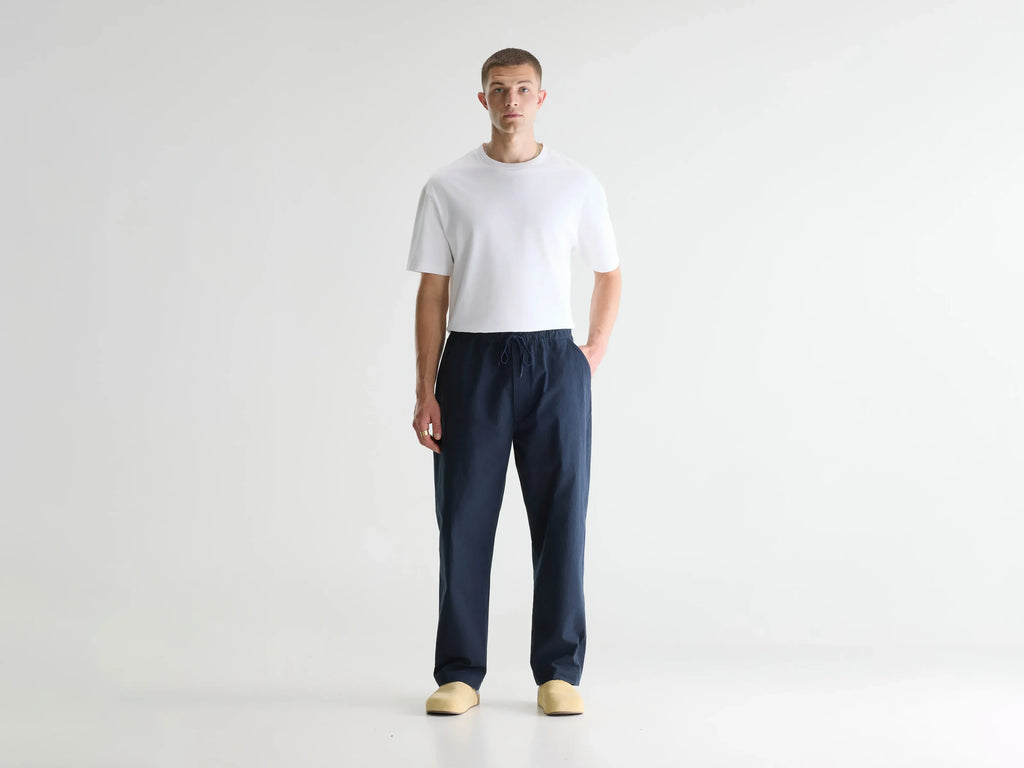 Bellerose - Pantalon baggy Julius Navy
