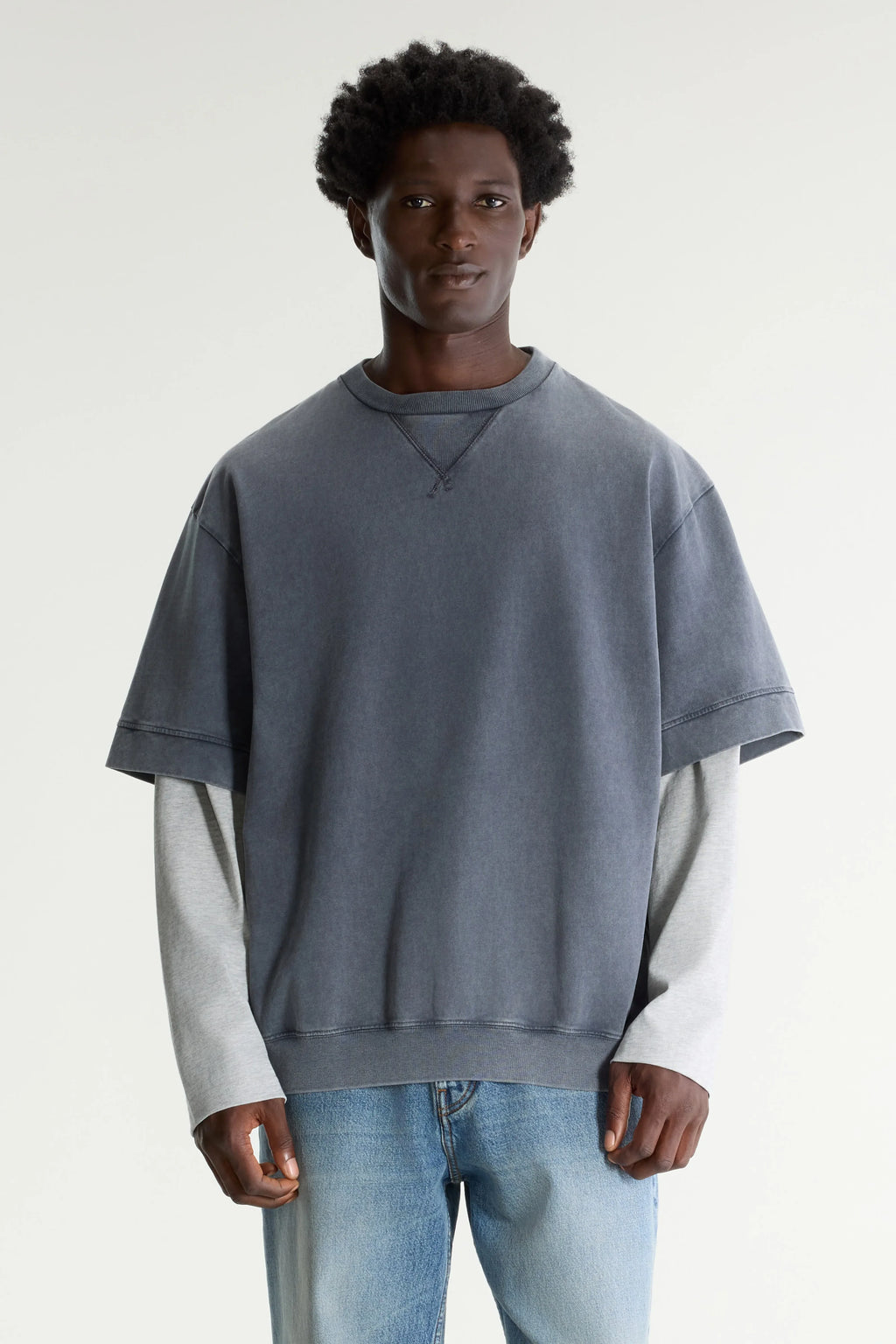 Bellerose - T-shirt à manches courtes Fantom Navy