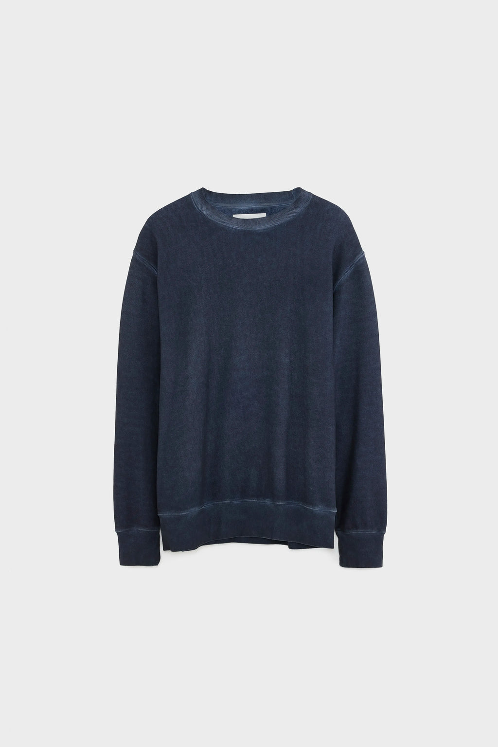 Bellerose - Sweatshirt col rond Flake Dark Navy