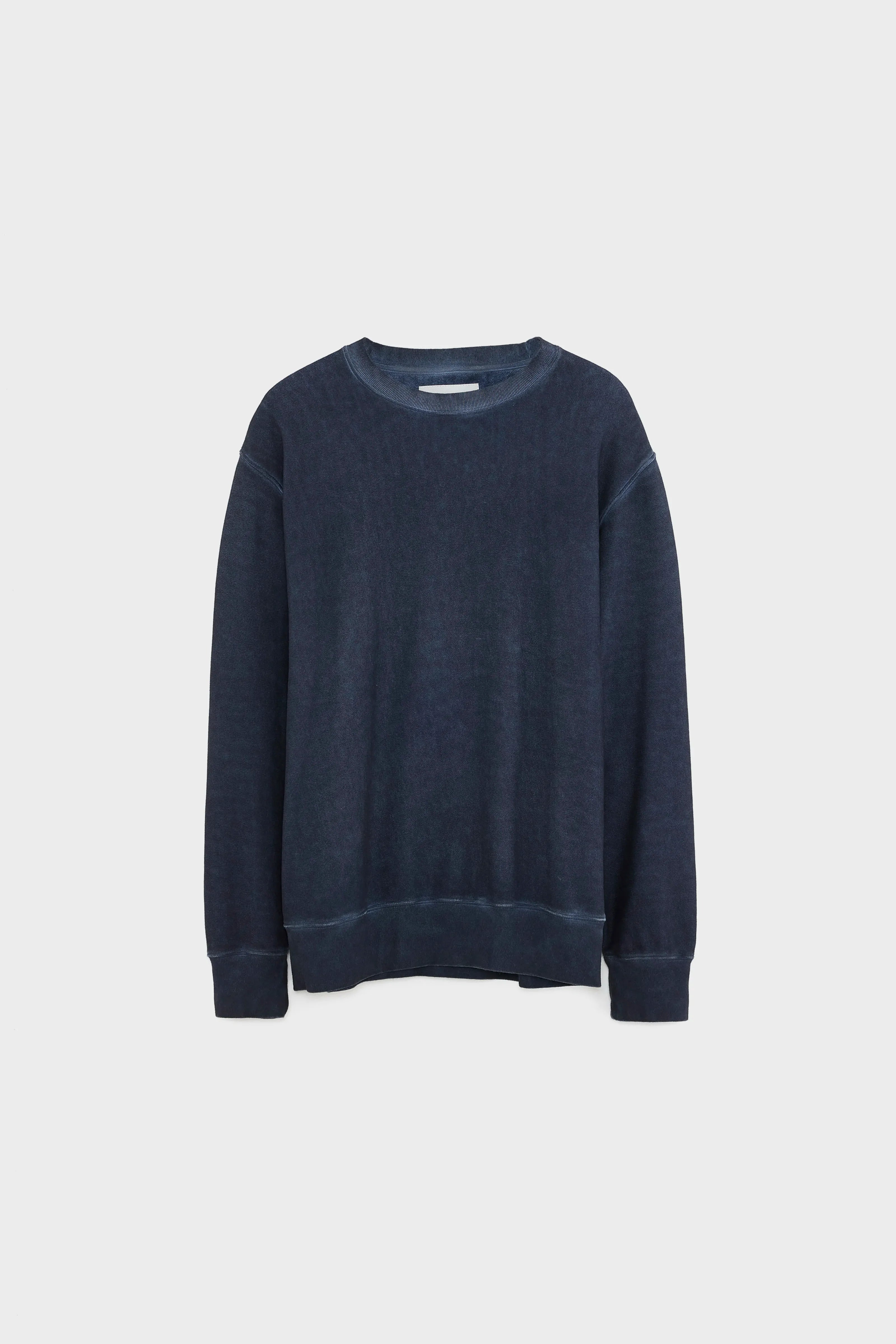Bellerose - Sweatshirt col rond Flake Dark Navy