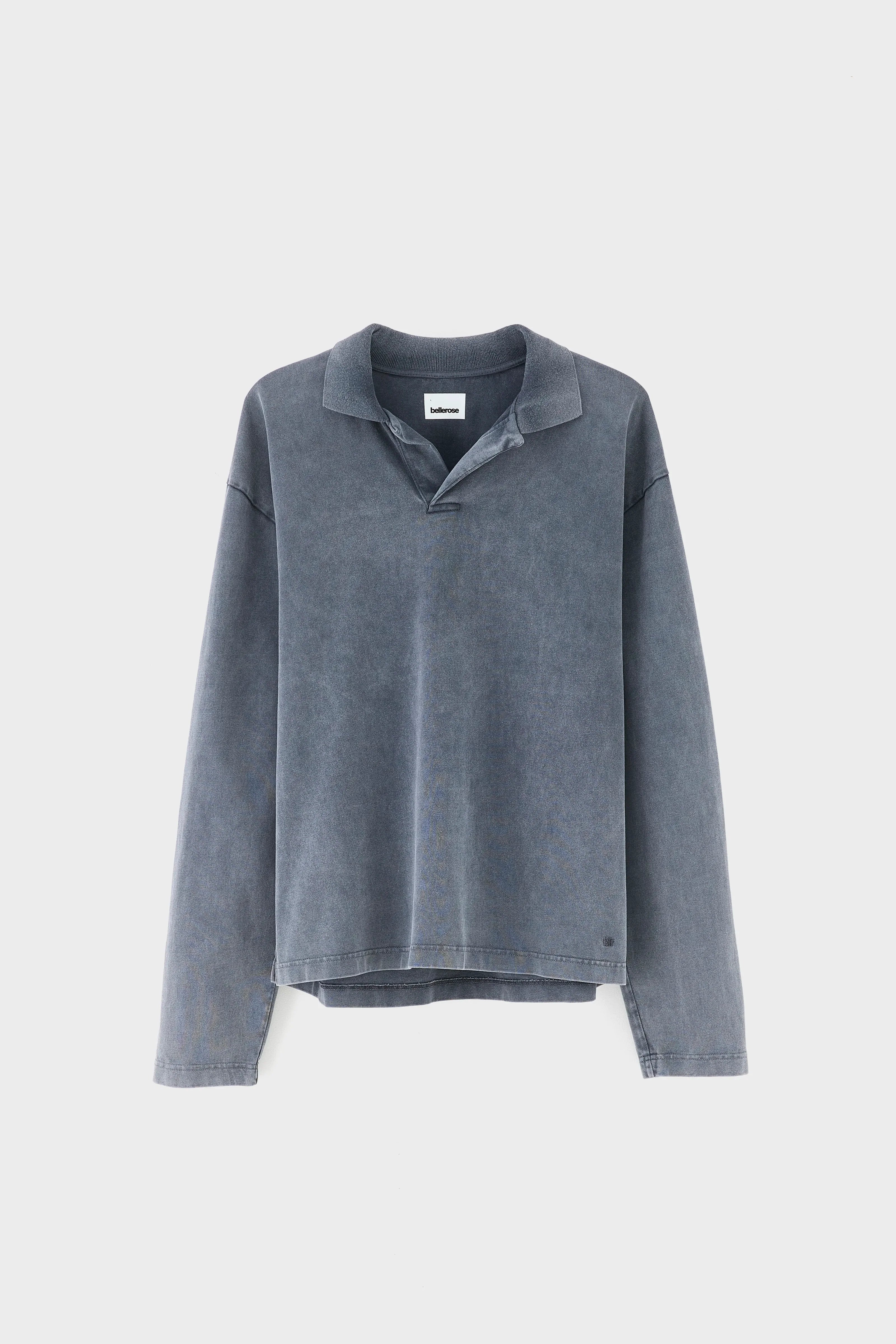 Bellerose - Polo à manches longues Vlugies Navy