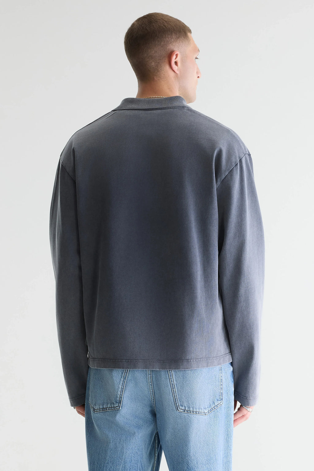 Bellerose - Polo à manches longues Vlugies Navy