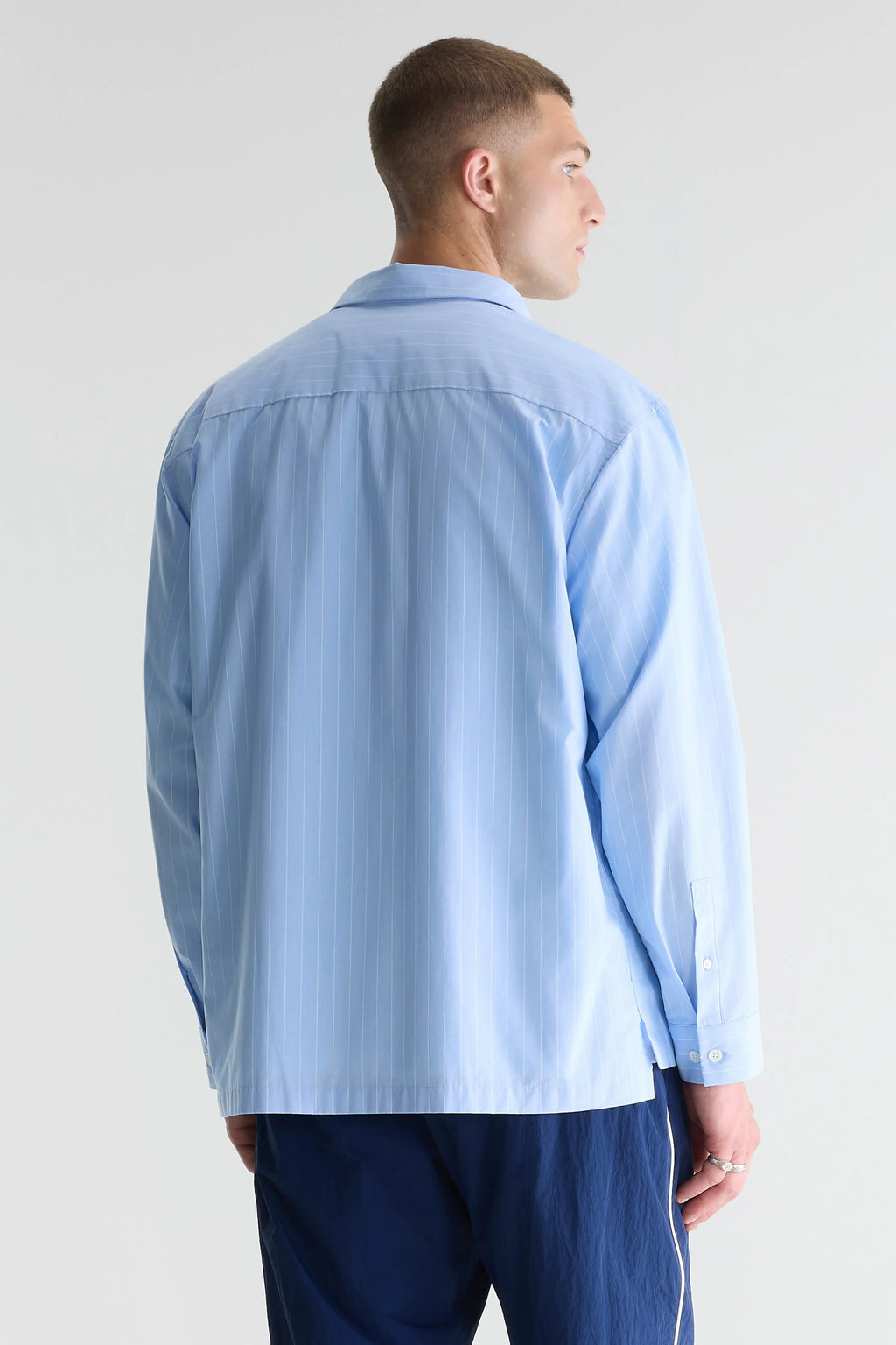 Bellerose - Chemise en popeline à rayures Flippy Stripe B