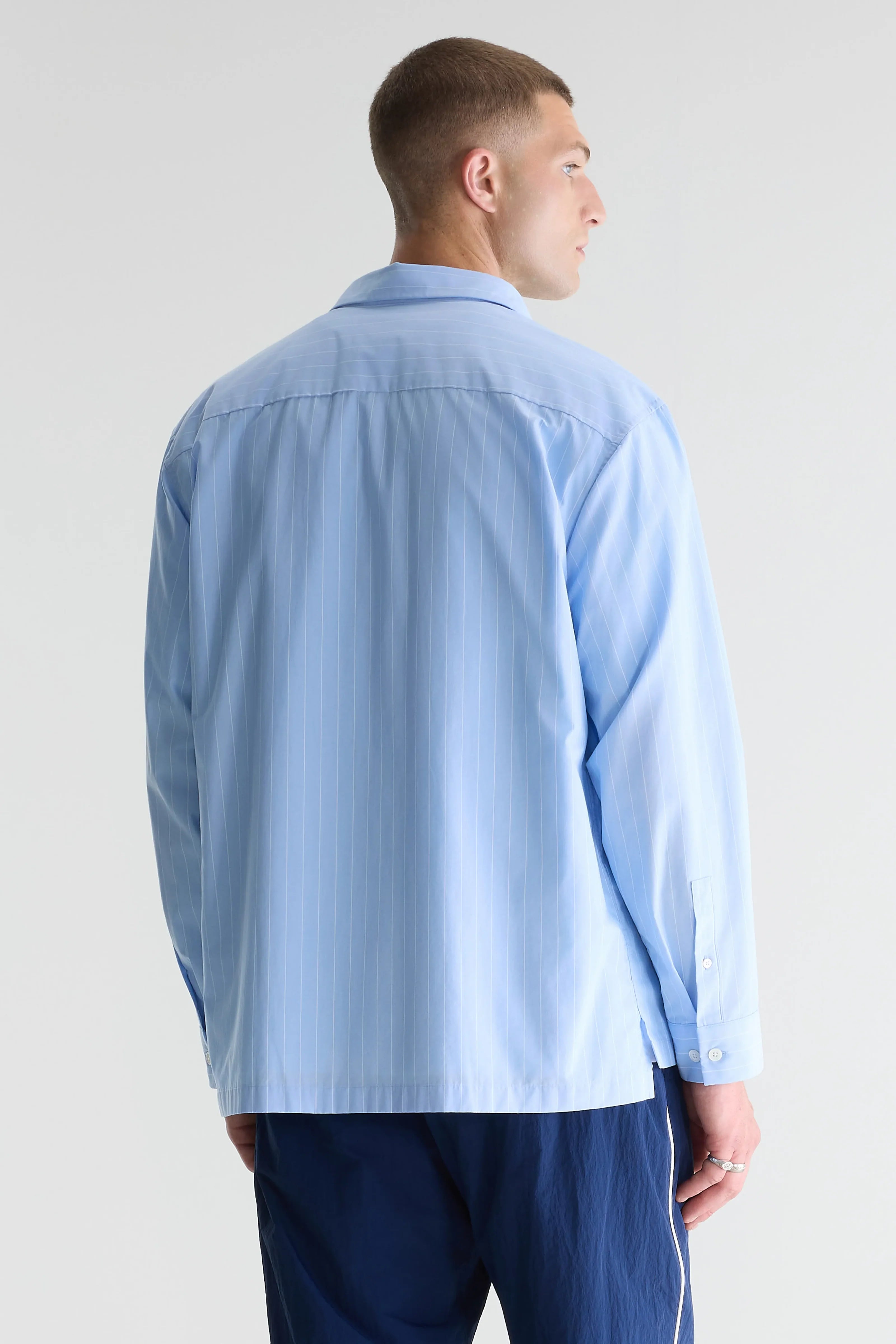 Bellerose - Chemise en popeline à rayures Flippy Stripe B
