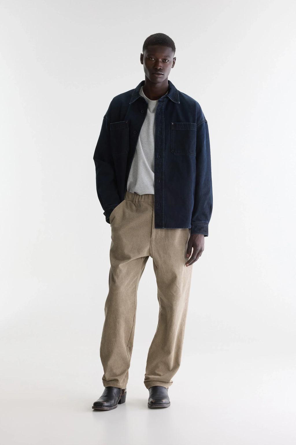 Bellerose - Pantalon velours Paynt Fog