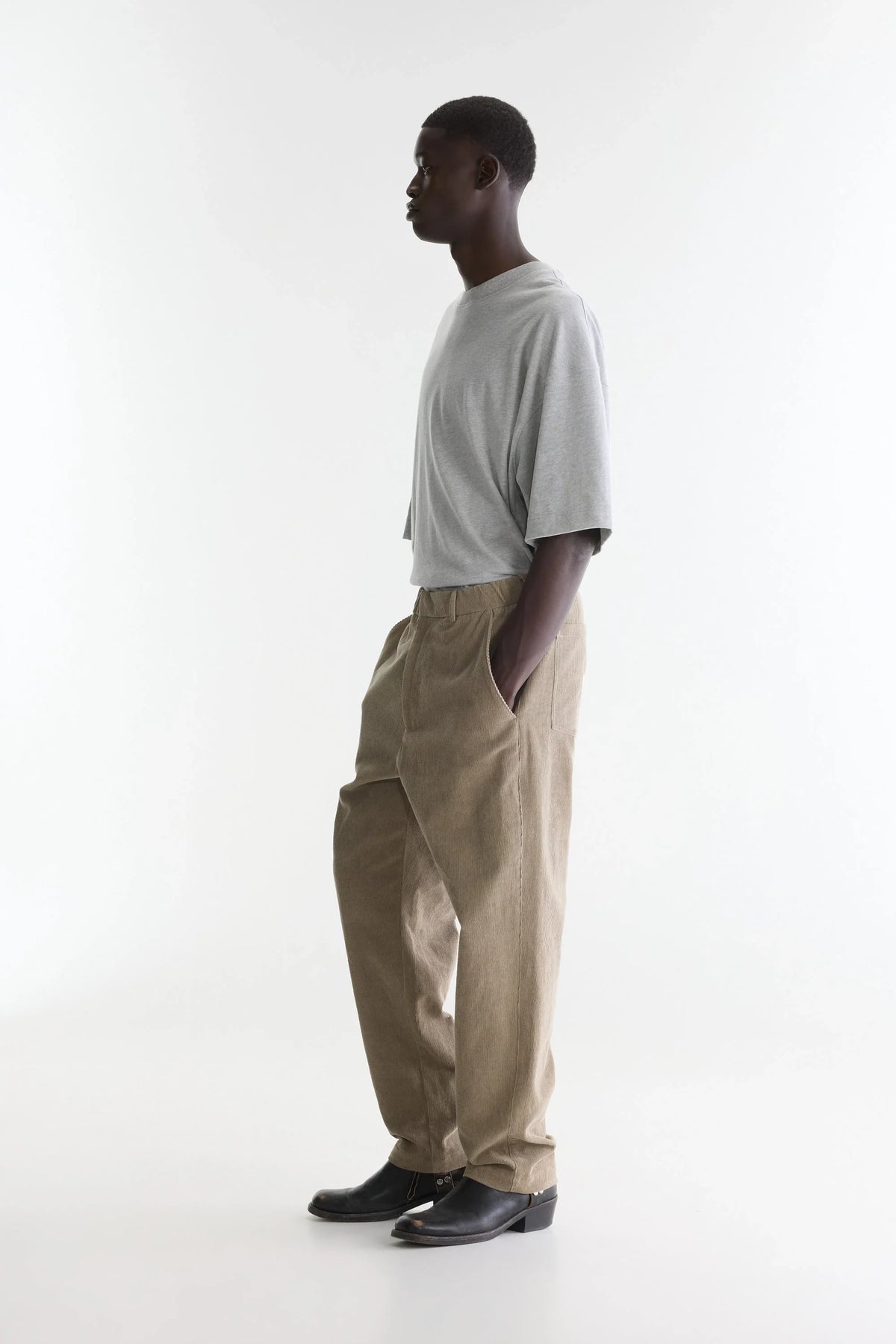 Bellerose - Pantalon velours Paynt Fog