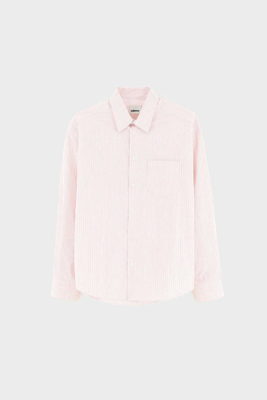 Bellerose - Chemise Oversize Frame Stripe B Rose