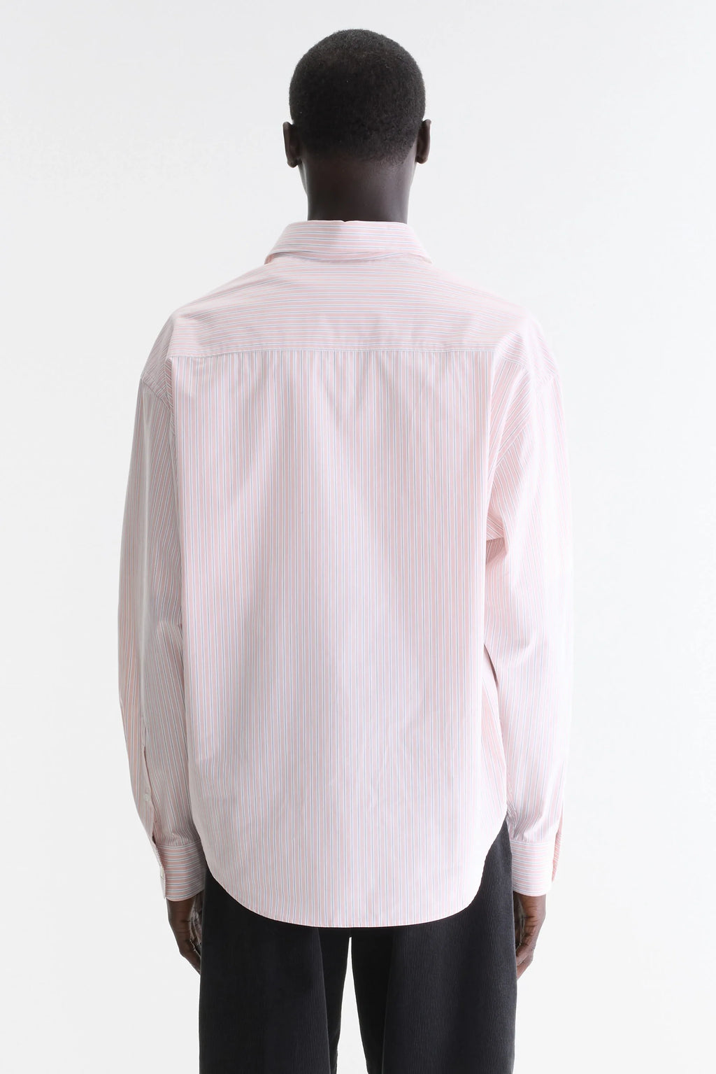Bellerose - Chemise Oversize Frame Stripe B Rose
