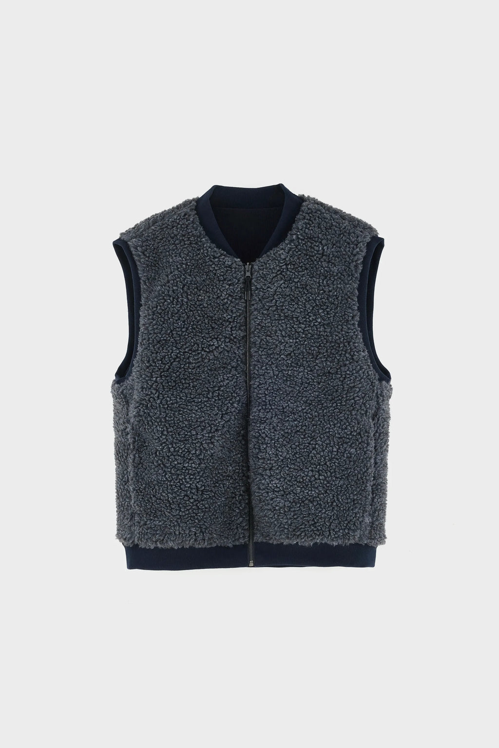 Bellerose - Veste sans Manches réversible Jocko Navy