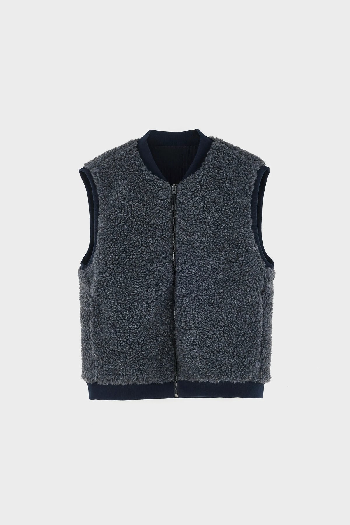 Bellerose - Veste sans Manches réversible Jocko Navy