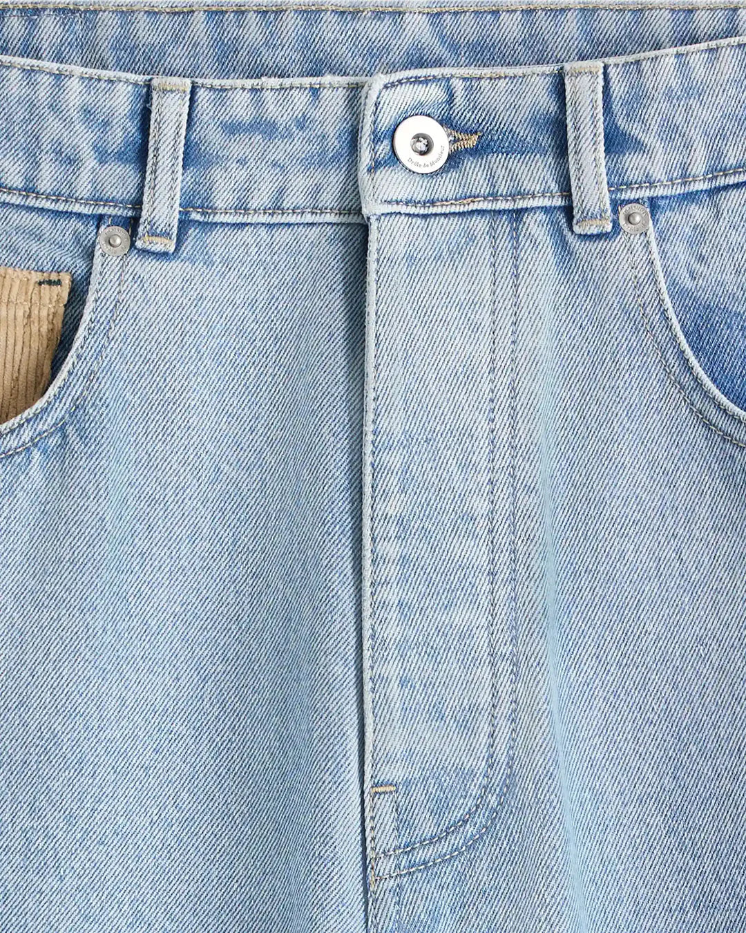 Drôle de Monsieur - Le jean Délavé Blue Ciel