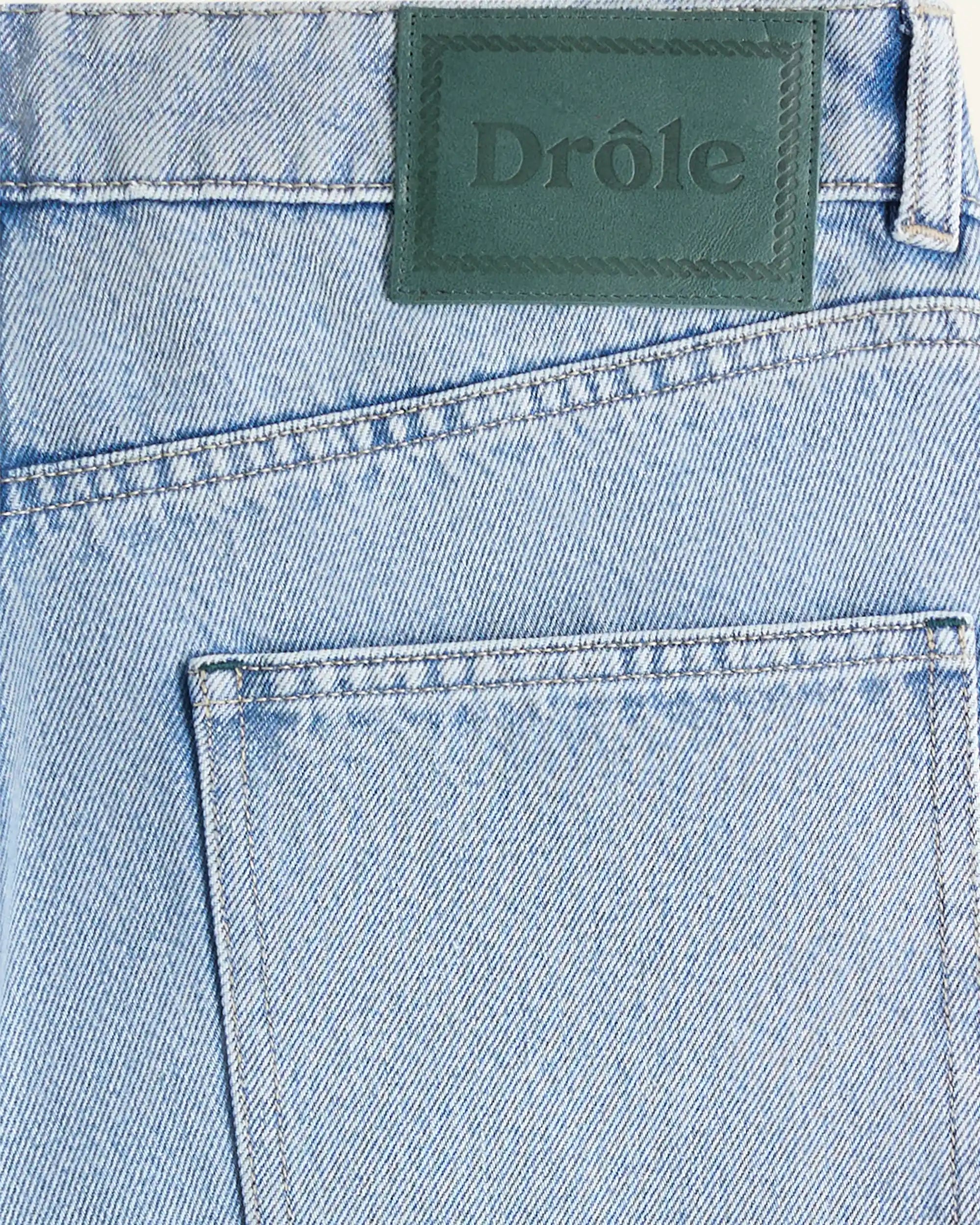 Drôle de Monsieur - Le jean Délavé Blue Ciel