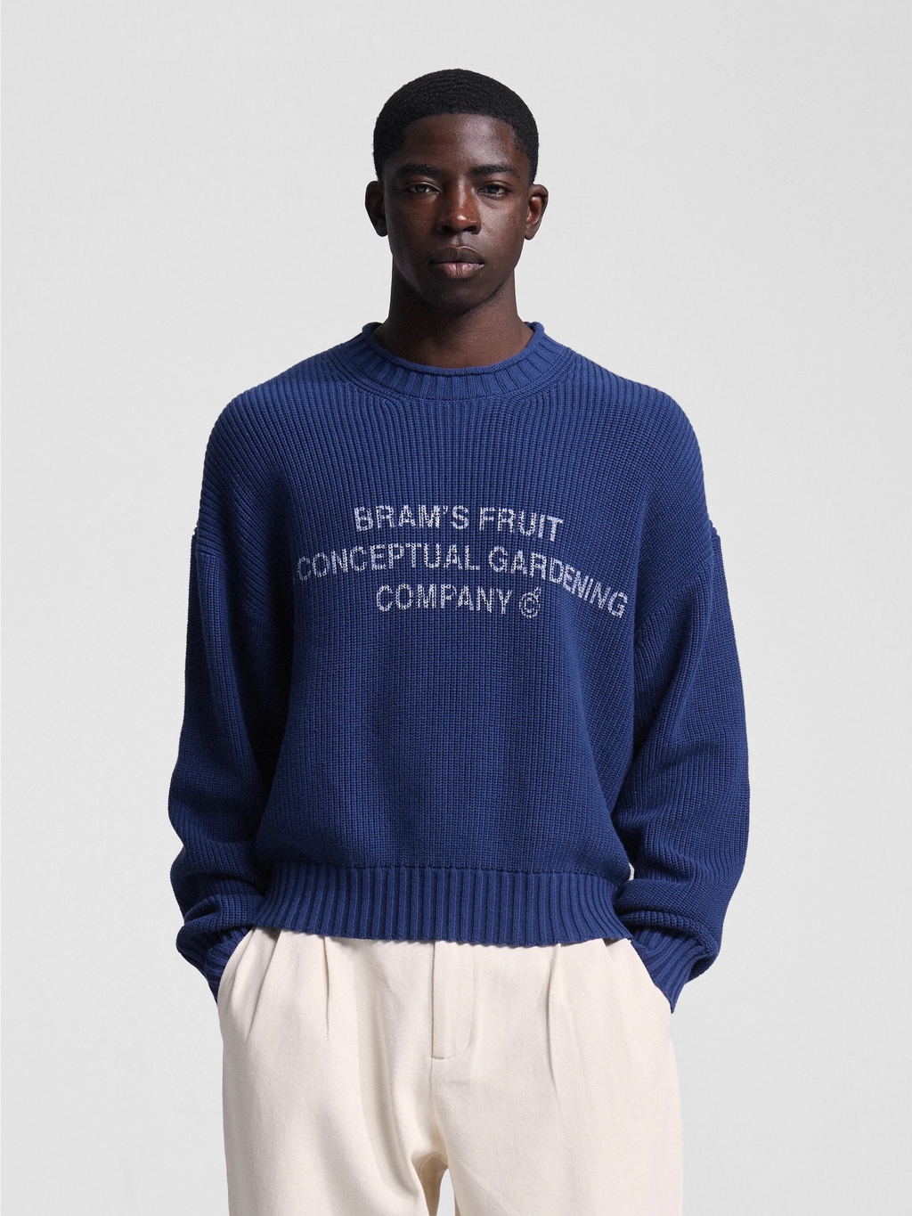 Bram's Fruit - Pull Stamp Navy
