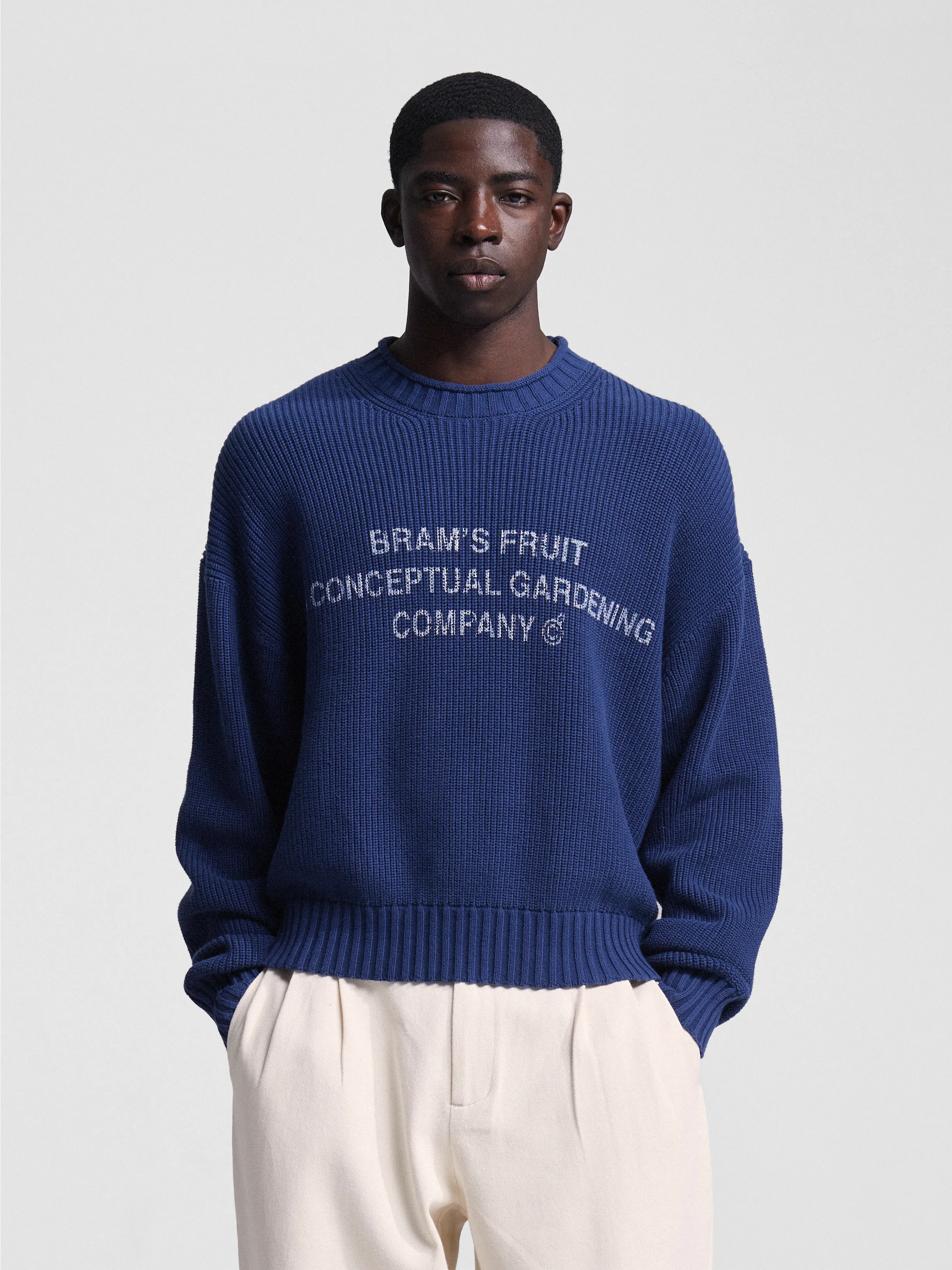 Bram's Fruit - Pull Stamp Navy